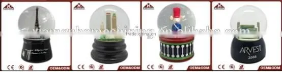 100mm christmas village lantern snowglobe for sale