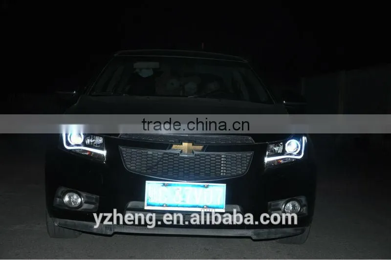 Modified car head lamp for CHEVROLET CRUZE head light (ISO9001&TS16949)