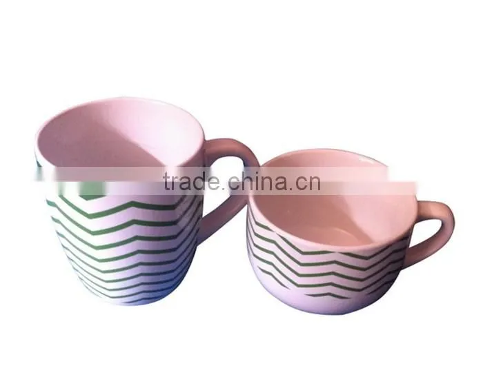 cheap stoneware print mug