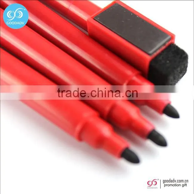 Guangdong wholesale promotional gifts felt tip erasable marker pen washable markers
