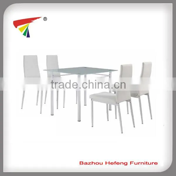 modern glass dinner table