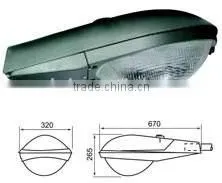 400w solar street light housing with aluminum die casting ip65