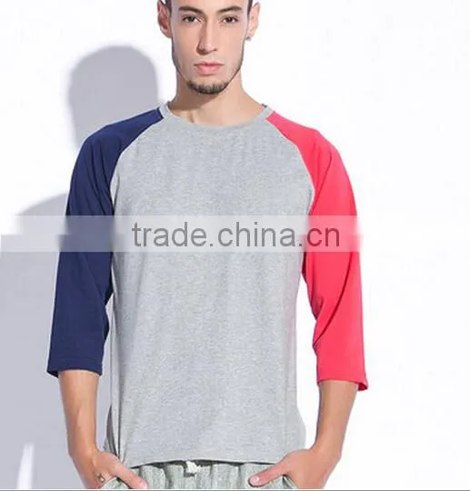 men customized t-shirts leather long sleeve casual t-shirt with print plain sport polo t shirt for men