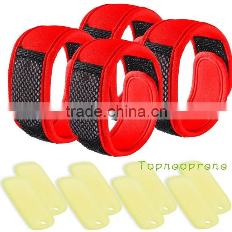 Neoprene mosquito repellent bracelet