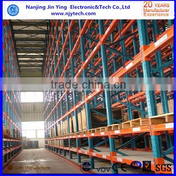 Warehouse storage heavy duty beem racking