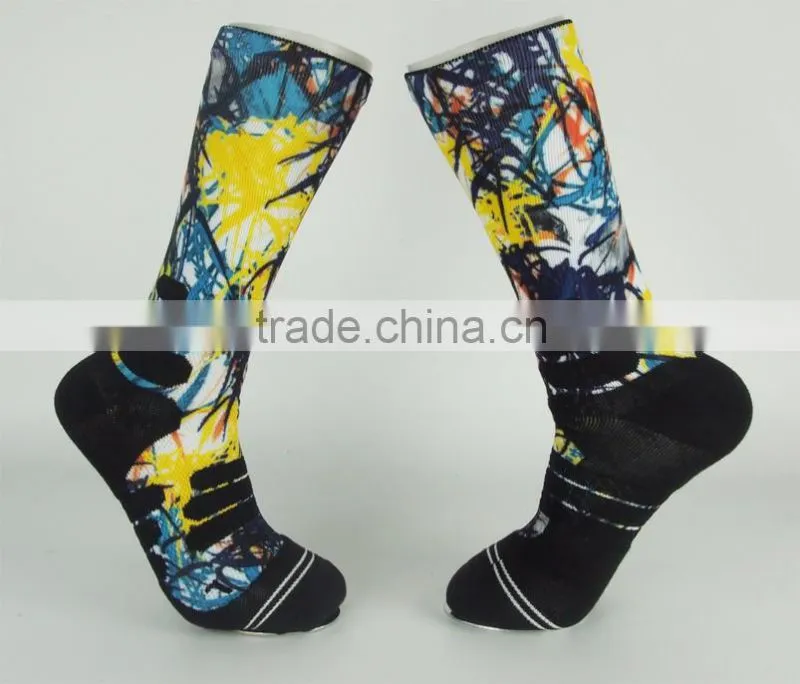 Sublimation Blank White Elite Socks