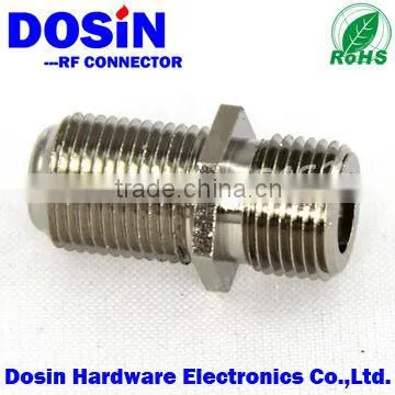 double F female bulkhead connector
