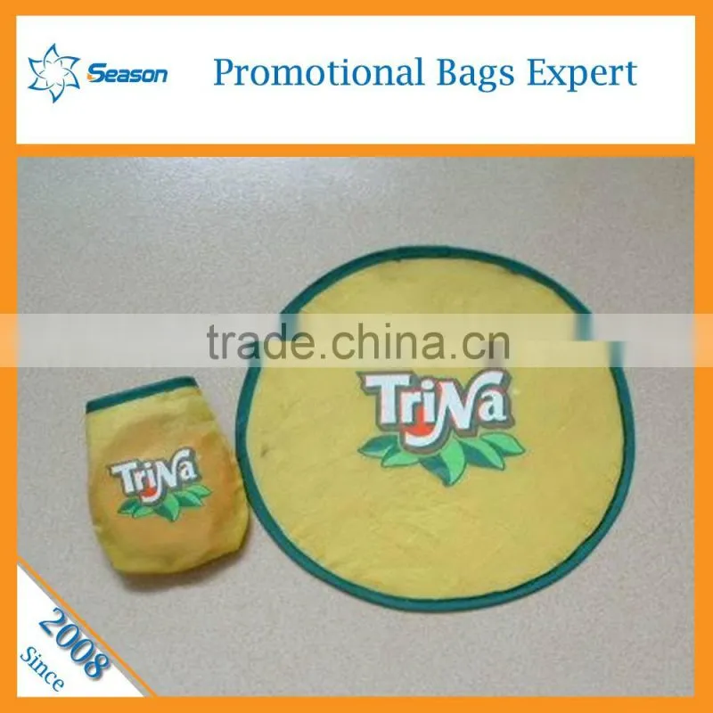 Wholesale soft foam frisbee with hole cloth foldable frisbee fan