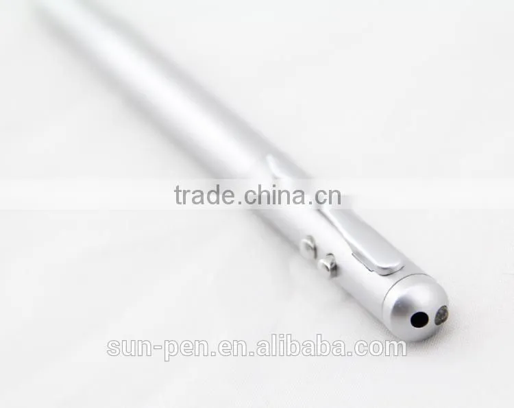 mini 2 in 1 flashlight touch screen pen for promotion