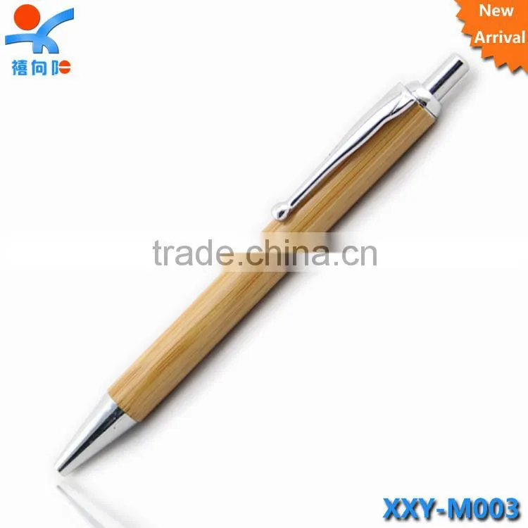 2015 wholesale cheap wooden pen with logo