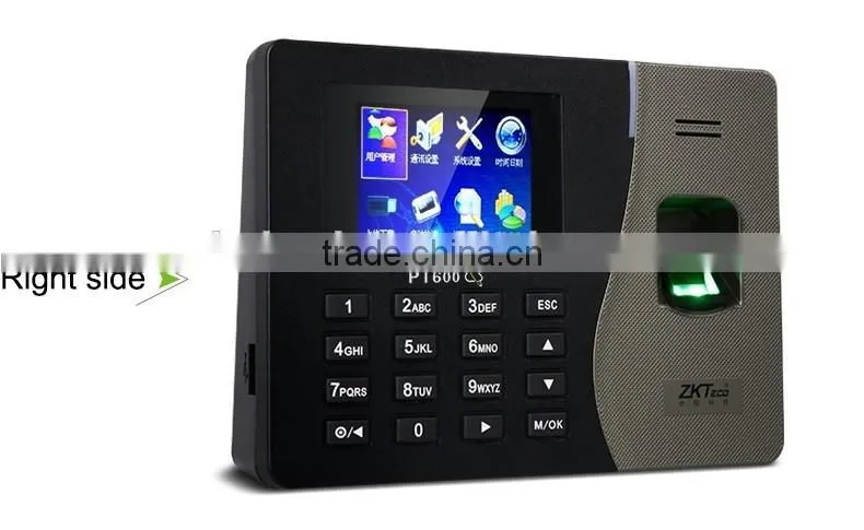 Free software linux system time attendance rfid TCP/IP Webserver fingerprint time attendance recorder