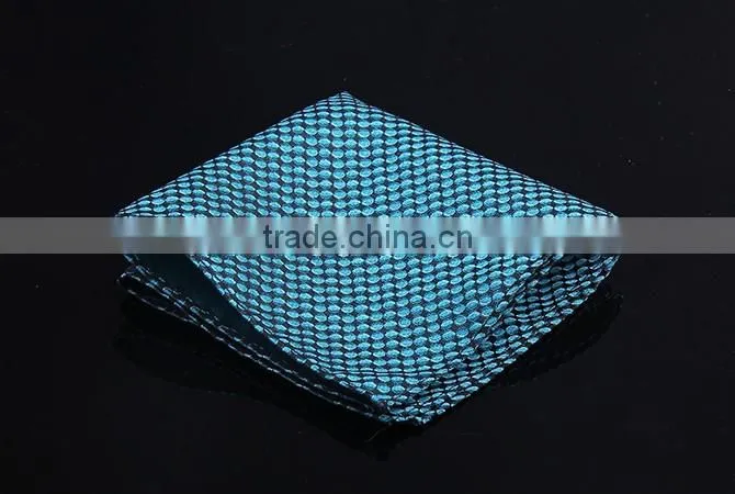 Charming Pocket Suqare,25*25cm Dots Polyester Pocket Square package