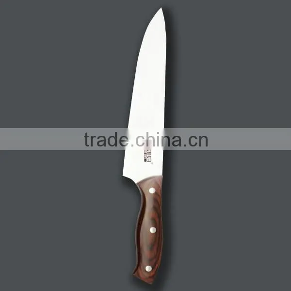 CUSTOM HANDMADE STAINLESS STEEL CHEF KNIFE