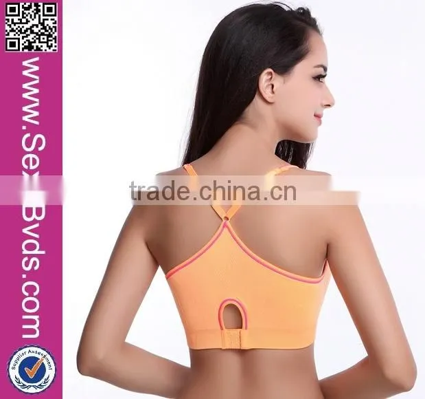 2015 New Hot Sexy Top Quality Bodybuilding Sport Bra Fitness Wholesale