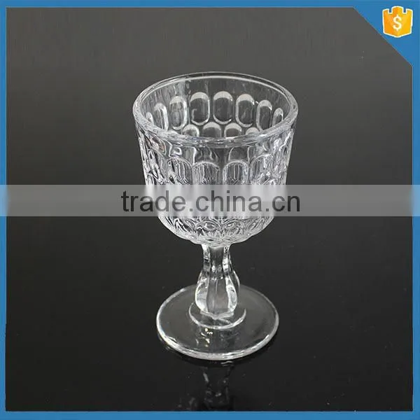Shatterproof crystal wine glass