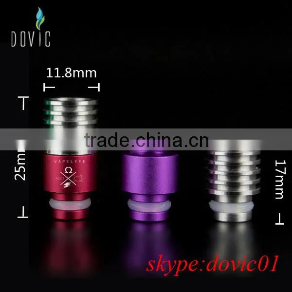 Beautiful logo on ss drip tips