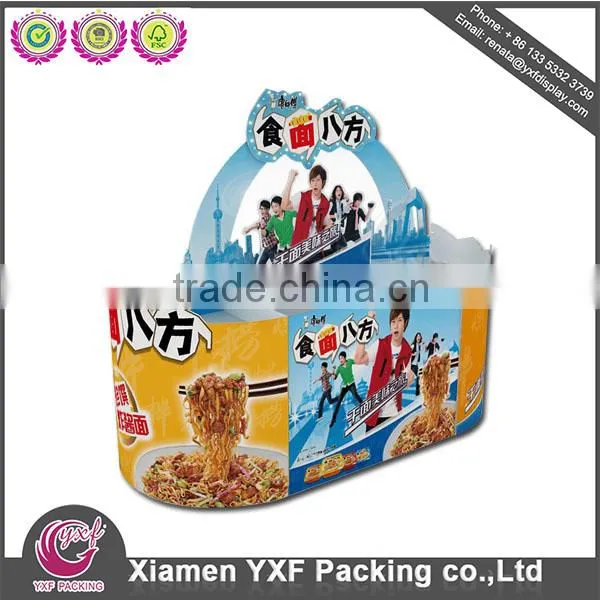 promotion design display rack designing skincare paper racks / display shelves / PDQ