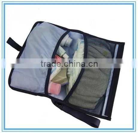 China hot sale travel changing bag for baby, foldable baby changing bag