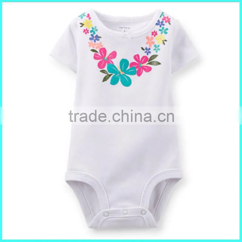 Hot sale fashion stylish infant white adult baby romper shipping from china