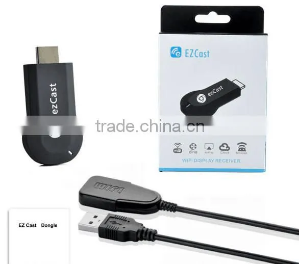 Action 600MHz/1Ghz Linux 3.0.8+ 128MB Miracast Wifi support EZcast M2 google chromecast for Iphone / Ipad / Samsung / PC