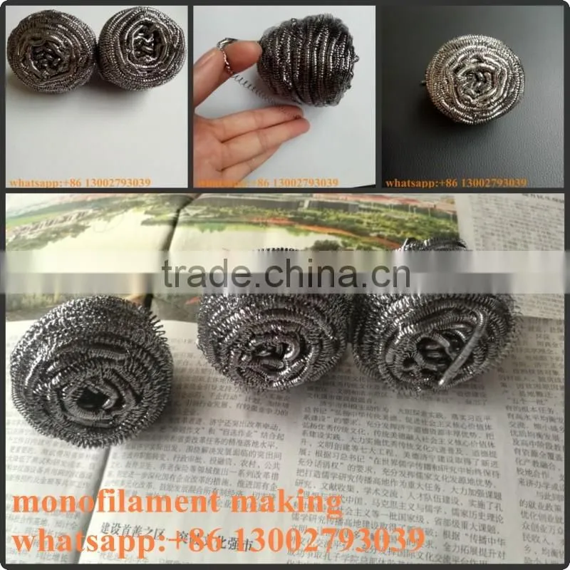 NEW year popular and hot sale stainless steel scourer for pot cleaning