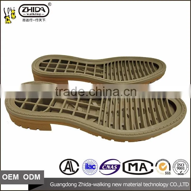 2.7mm thick size 38-43 women shoes Rubber casual dress shoe sole