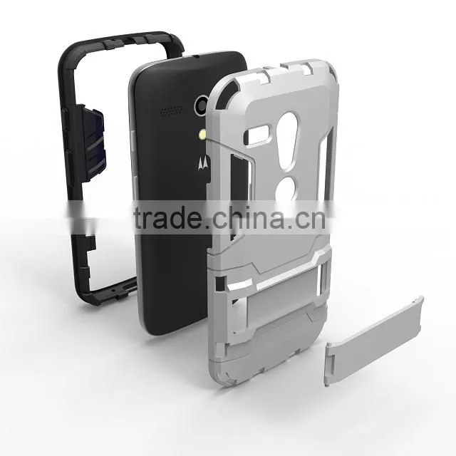 Wholesales Iron-Bear Rugged Hybrid Stand Shockproof Phone Case Cover For Motorola Moto G