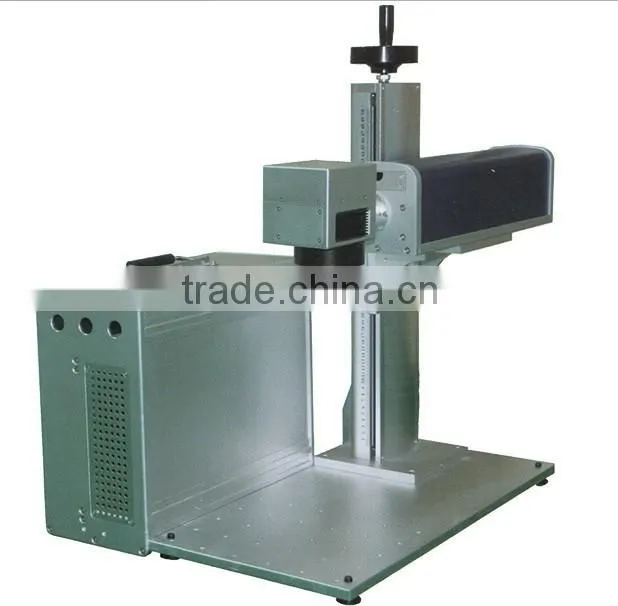 Metal Label IPG Fiber Marking Machine 10W Fiber Laser Engraver Machine