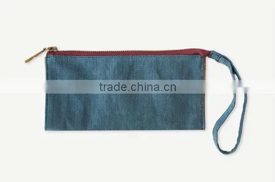 BA-1227 Men Cotton and Linen custom Logo Card Cash Fashion Wallet Cheap Wallet