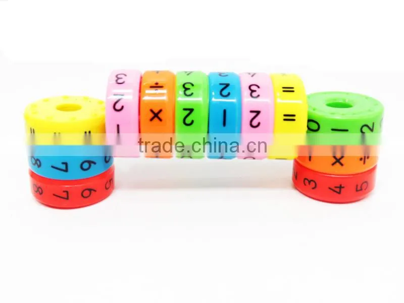 2015 Best quality 6pcs in 1 plastic magnetic toy promotional item