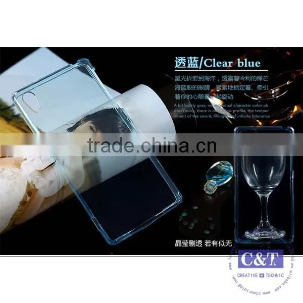 C&T Ultra Thin Transparent Soft Gel TPU Case Cover For Sony Xperia Z5 Premium/Plus