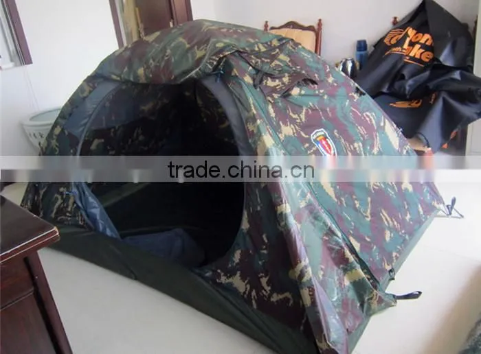 aluminum pole nylon material army double layer winter tent