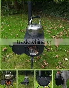 Coal burning camping stove