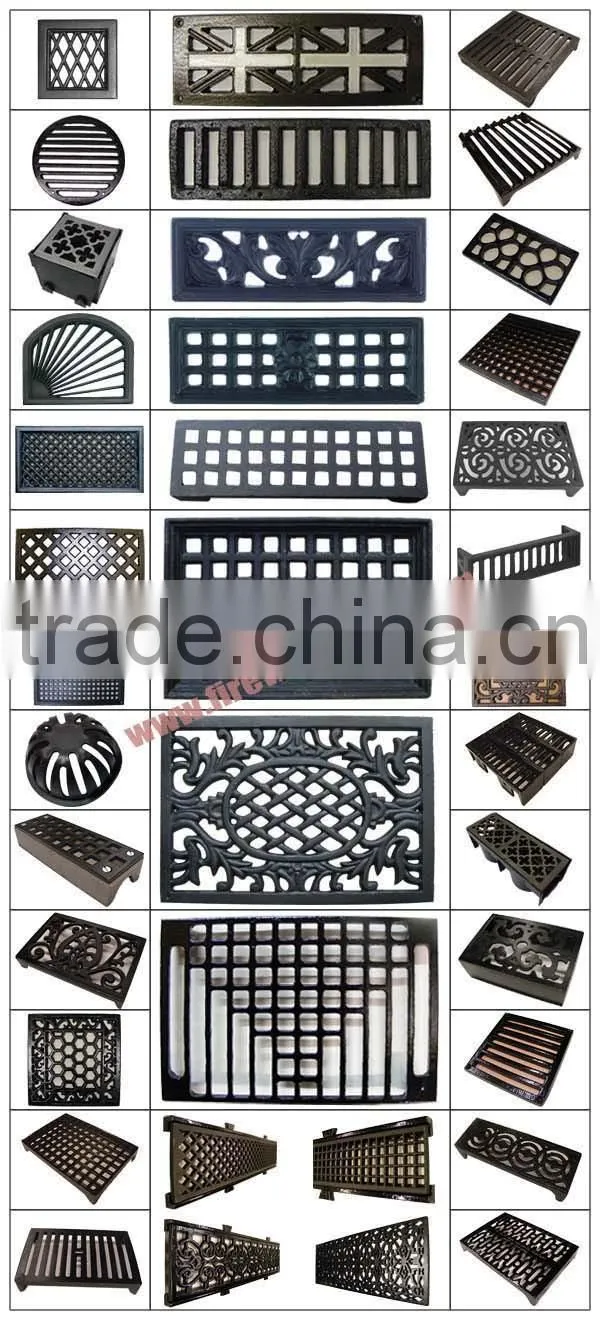 Low price/high quality material cast iron grate