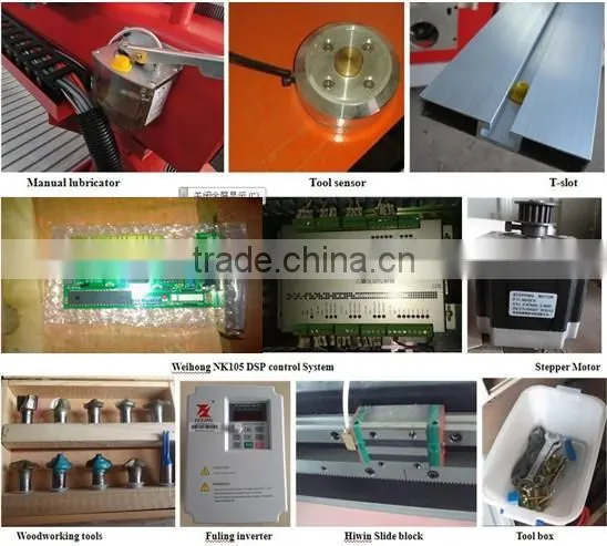 multifunction 3D Artcam vacuum worktable MDF wood furniture cnc router