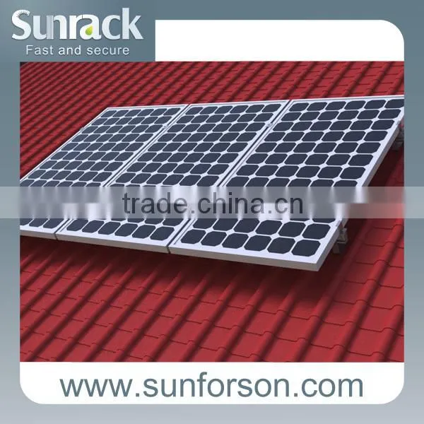 10kw to 100kw solar tile roof mounting rack