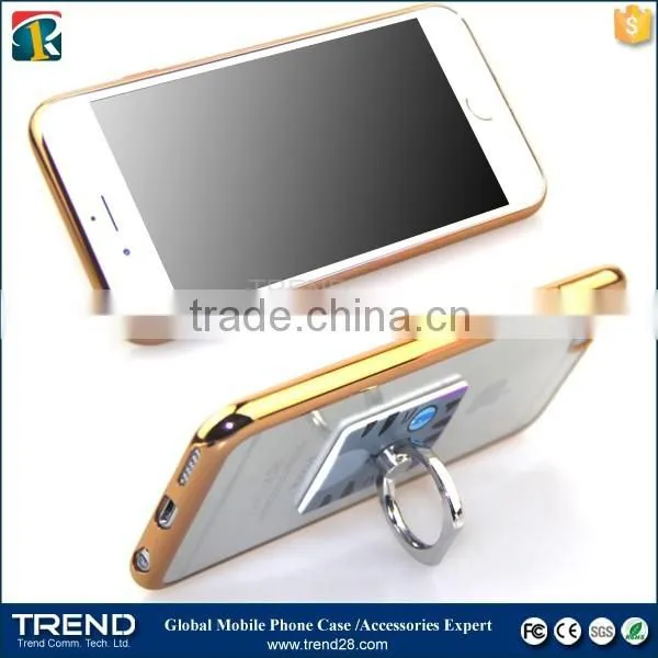 cell phone holder plastic metal ring buckle for Samsung phones