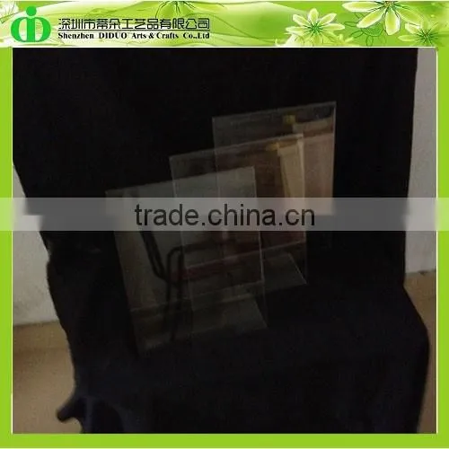 DDB-0131 Trade Assurance Cheap Acrylic Slanted Sign Holder