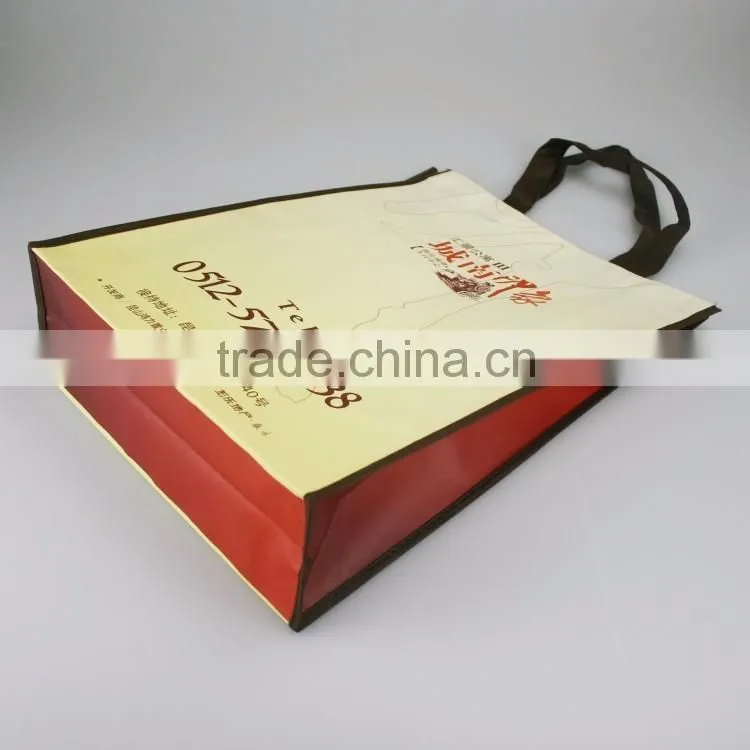 110gsm/120GSM/130gsm/140gsm Custom Laminated Poly Pro Tote