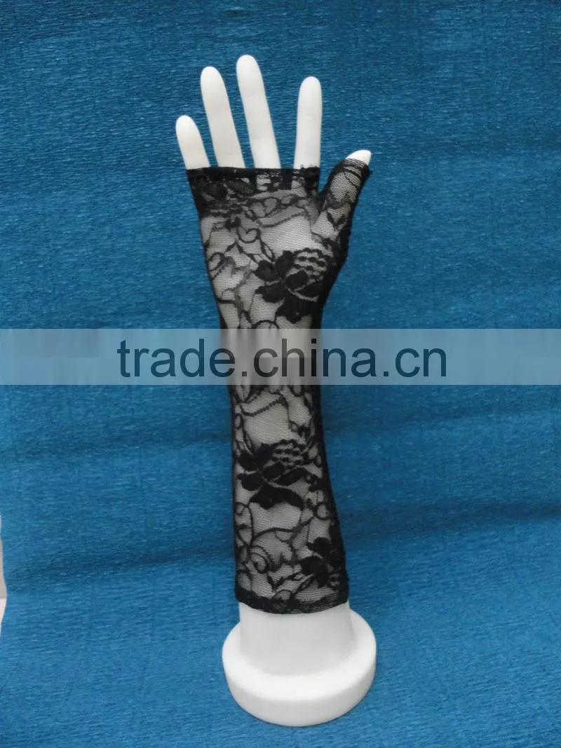 Fingerless Cheap Lace Gloves