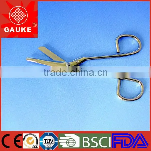 Medical scissor with ABS handle 190mm meet CE, TUV, ISO, FDA standard