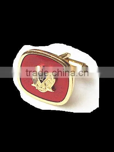 Promotional custom silver cufflinks