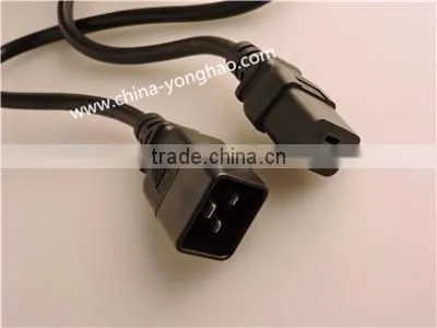 High Quality/fast delivery suffix plug male to female cord AC Power Plug with cord H05