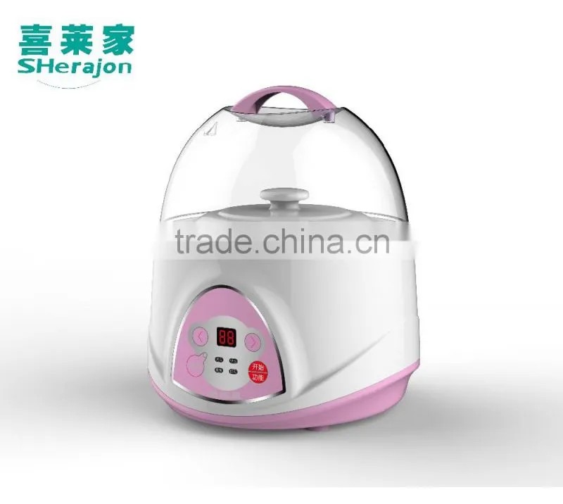 national pink factory supply food processor/slow cooker/ baby food maker new design