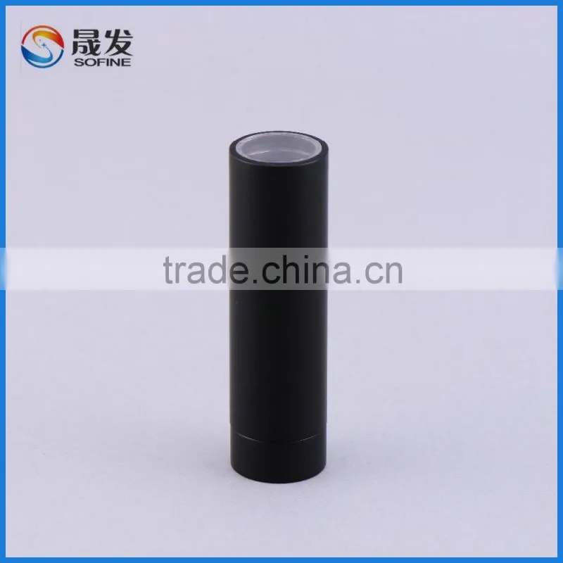 Super quality make up Matte black waterproof lipstick tube