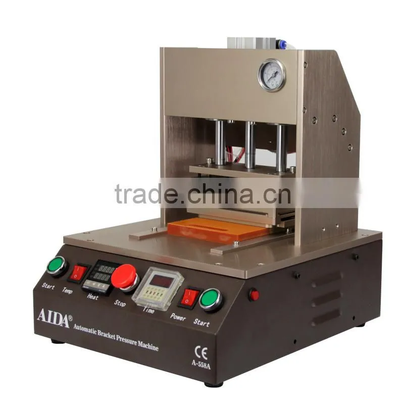 Professional Frame Automatic Laminator Hot Pressure Bracket Laminating Machine A558A for iPhone Screen Bezel for iphone 4 4s 5 5