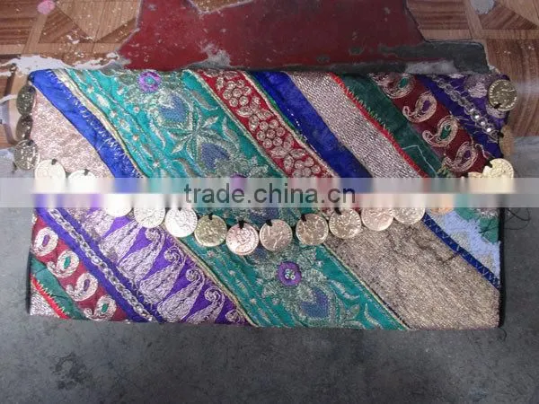 New Desing 2015 Indian Banjara Coin Clutch Bag/Vintage Banjara Bag tribal Emdroidered Hand Bag