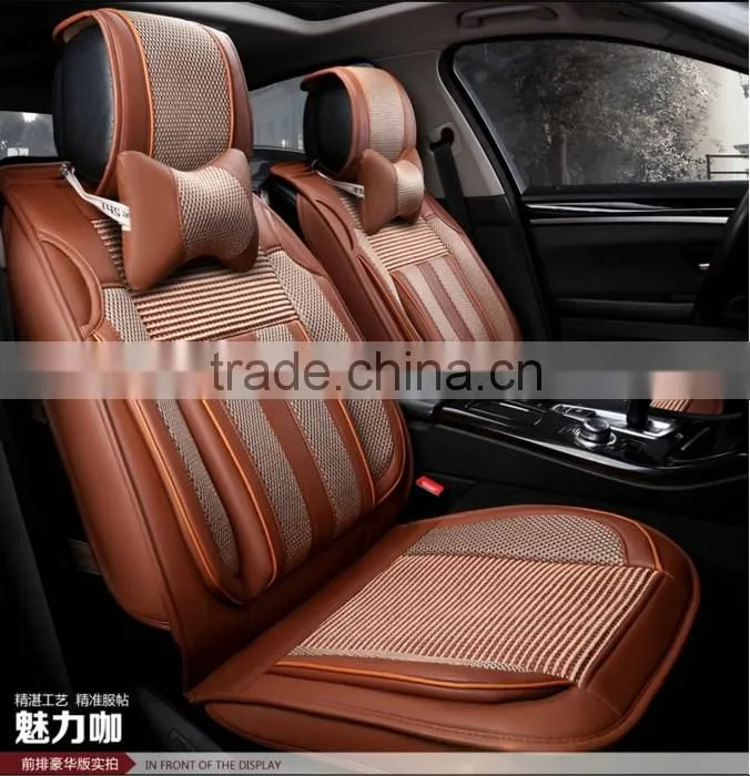 In stock and cheap leather car seat cushion cover set and In stock and cheap leather car seat cushion cover set