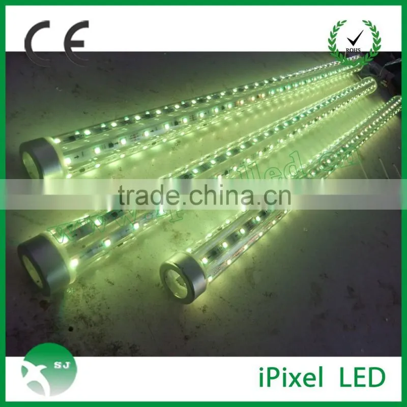 360 degree led tube lighting for bumper car 360 degree amusemnet park led pixel