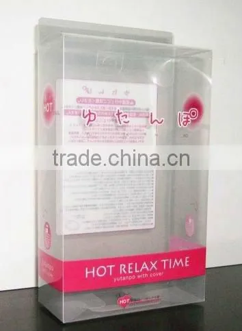 Hot sale customized Transparent PVC Glass Cup Box (ZDPVC11-010)